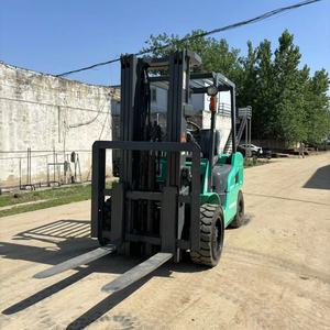 Chariot élévateur de terrain à moteur diesel de haute qualité de 3 tonnes Mitsubishi PLC portant des chariots élévateurs à Combustion interne - Product Image 3