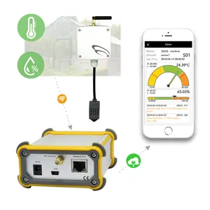 Wall-mounted Temperature humidity controller Wireless iot sensor iot alarm testing smart data logger