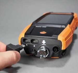 เครื่องวิเคราะห์ก๊าซไอเสีย Testo 300LL พร้อมเซ็นเซอร์คาร์บอนไดออกไซด์แบบชดเชย 30000ppm เซ็นเซอร์ NO หน้าจอสัมผัส 5 นิ้ว ป้องกัน IP40 อุณหภูมิ -5 ถึง +45 องศาเซลเซียส - Product Image 6