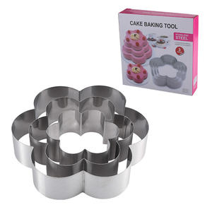 Acero inoxidable 3 tamaños Moldeado <span class=keywords><strong>de</strong></span> alimentos Anillos <span class=keywords><strong>de</strong></span> pastel Moldeado Mousse Anillos <span class=keywords><strong>de</strong></span> pastel Molde <span class=keywords><strong>de</strong></span> mousse Molde <span class=keywords><strong>de</strong></span> pastel - Product Image 4