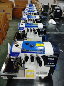 จักรเย็บผ้าอุตสาหกรรม BR-GT899D-5H ห้าด้ายสำหรับงานหนักตะเข็บปลดล็อคด้วยความเร็วสูง - Product Image 4