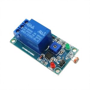 Sensor Fotoeléctrico de Luz 5V 12V, Interruptor LDR, Módulo de Relé, Detección de Luz, Placa de Sensor Fotosensible - Product Image 1