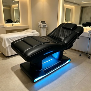 Table d'examen médical <span class=keywords><strong>électrique</strong></span> moderne à 4 moteurs, table de massage pour soins du visage, <span class=keywords><strong>lit</strong></span> de beauté pour procédures esthétiques - Product Image 1