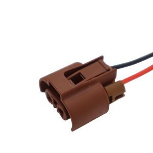 Conector de Bombilla para Faro Delantero de Automóvil 9006 9012, Soporte de Lámpara de 2 Posiciones de Plástico Marrón HB4 - Product Image 2