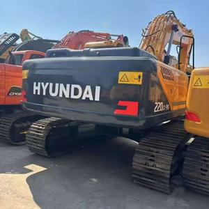 OFERTAS CALIENTES Usado Hyundai 220LC-9S Excavadora Corea Rendimiento confiable Tipo de oruga Motor de núcleo a la venta Shanghai China - Product Image 2