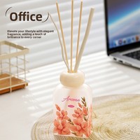 Diffuseur d'arômes d'intérieur de luxe écologique pour la maison, parfum longue durée 2 mois, diffuseur d'encens en rotin pour une air frais et parfumé