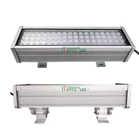 Éclairage de scène extérieur commercial, projecteur RGBW sans fil DMX512, éclairage de façade LED IP65, entrée 24V, barres lumineuses permanentes