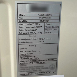 <b>Mini</b> Split AC <b>Air</b> <b>Conditioner</b> 30000btu 4hp R410A Cooling Only Household & Hotel Use Middle East Iraq Aircondition - Product Image 4