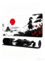 Tapis de Souris Gaming Anime Japonais Samurai Extensible en Gros, Grand Tapis de Bureau en Caoutchouc Naturel en Stock pour PC de Bureau