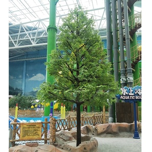 Plante artificielle la plus réaliste en fibre de verre décorative intérieure/extérieure, cyprès et pin - Product Image 1
