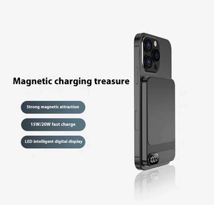 Dung lượng cao 10000mAh sạc nhanh từ không dây ngân hàng điện cầm tay Micro USB bên ngoài Mag Pin cho <span class=keywords><strong>iPhone</strong></span> 17 16 - Product Image 3