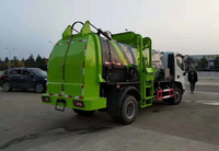 Camion de collecte des déchets de cuisine robuste 6000L 4x2, véhicule de recyclage des déchets organiques pour l'assainissement urbain