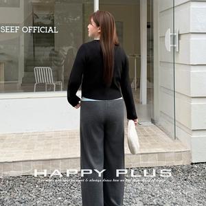 Conjunto de Cárdigan de Punto con Cuello en V para Mujer, Marca Runqi, con Contraste de Color, Talla Grande, Ropa de Trabajo de Alta Gama, Modelo N9295 - Product Image 3