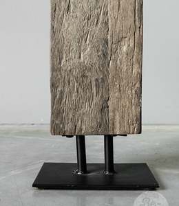 Beautiful Rustic Wooden Tree Trunk Floor Lamp New Design Country Cottage Outdoor Decorative <b>Chestnut</b> Finish Office Art Decor - Product Image 3