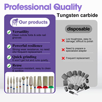 Nouvel arrivage : Embouts de ponceuse à ongles coniques électroplaqués à pointe diamantée, design russe, pour l'élimination des cuticules et le nettoyage des arrière-ongles