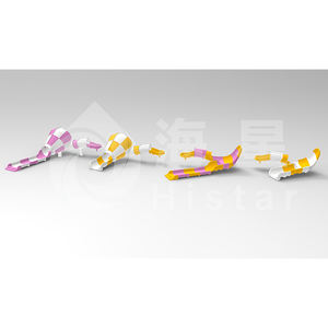 <span class=keywords><strong>Toboggan</strong></span> aquatique en fibre de verre et acier pour l'extérieur et l'intérieur, idéal pour les familles, les pentes, les parcs aquatiques, les piscines et les aires de jeux à usage domestique - Product Image 5