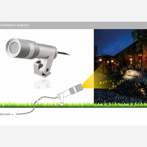 Haute qualité <span class=keywords><strong>IP67</strong></span> extérieur LED <span class=keywords><strong>Spot</strong></span> pelouse lumière nouveau Design pour jardin éclairage corps en aluminium avec alimentation cc - Product Image 4
