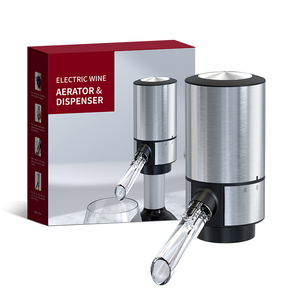 Regalo promocional, dispensador de aireador de vino eléctrico automático de acero inoxidable <span class=keywords><strong>barato</strong></span>, decantador de vino vertedor - Product Image 2