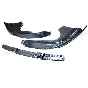 Divisor de Parachoques Delantero para Jeep Grand Cherokee SRT SRT8 2012-2016 2013 2014, Estilo Fibra de Carbono, Negro Brillante, Negro Mate - Product Image 3