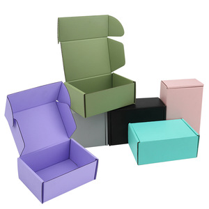 Boîte cadeau en carton personnalisée avec logo et taille sur mesure, boîte d'emballage en <span class=keywords><strong>papier</strong></span> ondulé pour cosmétiques - Product Image 2