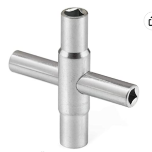 Outil clé de <span class=keywords><strong>robinet</strong></span> <span class=keywords><strong>d</strong></span>'eau avec 4 tailles de clés Clé à <span class=keywords><strong>robinet</strong></span> en acier <span class=keywords><strong>pour</strong></span> robinets <span class=keywords><strong>d</strong></span>'arrêt Sillcock et remplacement de la poignée de <span class=keywords><strong>robinet</strong></span> - Product Image 3