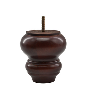 Vente en gros de pieds en bois pour meubles, pièces de rechange pour cuisine, chaise d'appoint, pieds de lit, canapé, table, loisirs - Product Image 3