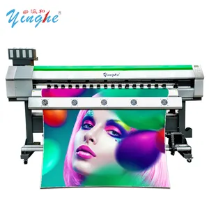 Yinghe Factory Wholesale 1800S 1.8m Large Format Printer Eco Solvent Printer Printing Machine For Banner T-shirt Vinyl