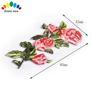 Bordado personalizado con logotipo de flor, letras en inglés, planchar en la ropa, parches de Towe 85 - Product Image 4