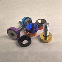 Rondelles de joint en alliage d'aluminium multicolores M2 M2.5 M3 M4 M5 M6 M8 pour jouets RC et VTT