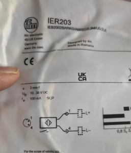 Livraison rapide Capteur inductif entièrement métallique série IFM IER / série IEB IER204/IER200/IER205/IER206 - Product Image 1