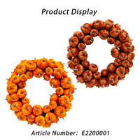 Citrouilles artificielles pour la récolte d'automne, décoration de ferme, récolte de Thanksgiving, pour la fête, la porte d'entrée, la cheminée
