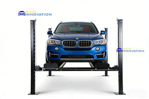 Elevador Hidráulico Portátil de 4 Postes para Autos, Equipo de Estacionamiento para Garaje Doméstico, para Reparación de Autos en Taller - Product Image 4