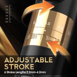 Ambizione Seher 2.2-4.2mm regolabile tratto professionale elettrico tatuaggio pistola senza fili rotativo tatuaggio penna macchina per Body Art - Product Image 3