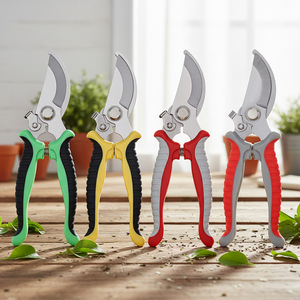 Ciseaux de jardin robustes de haute qualité ciseaux de sécateur en gros avec couteaux de jardinage de dérivation de plantes à verrouillage sûr - Product Image 1