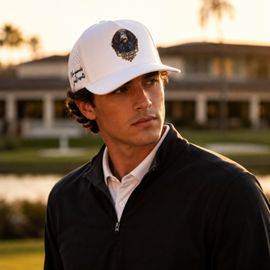 Gorra de Golf de 5 Paneles con Bordado de Silicona, Personalizada, de Alta Calidad, MOQ Bajo, Visera Plana, Ajustable, Transpirable, de Secado Rápido, Unisex - Product Image 5