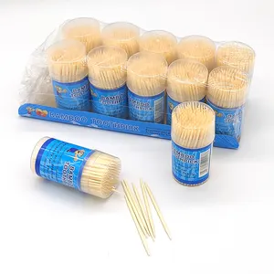 Factory directly natural disposable portable bamboo toothpick price