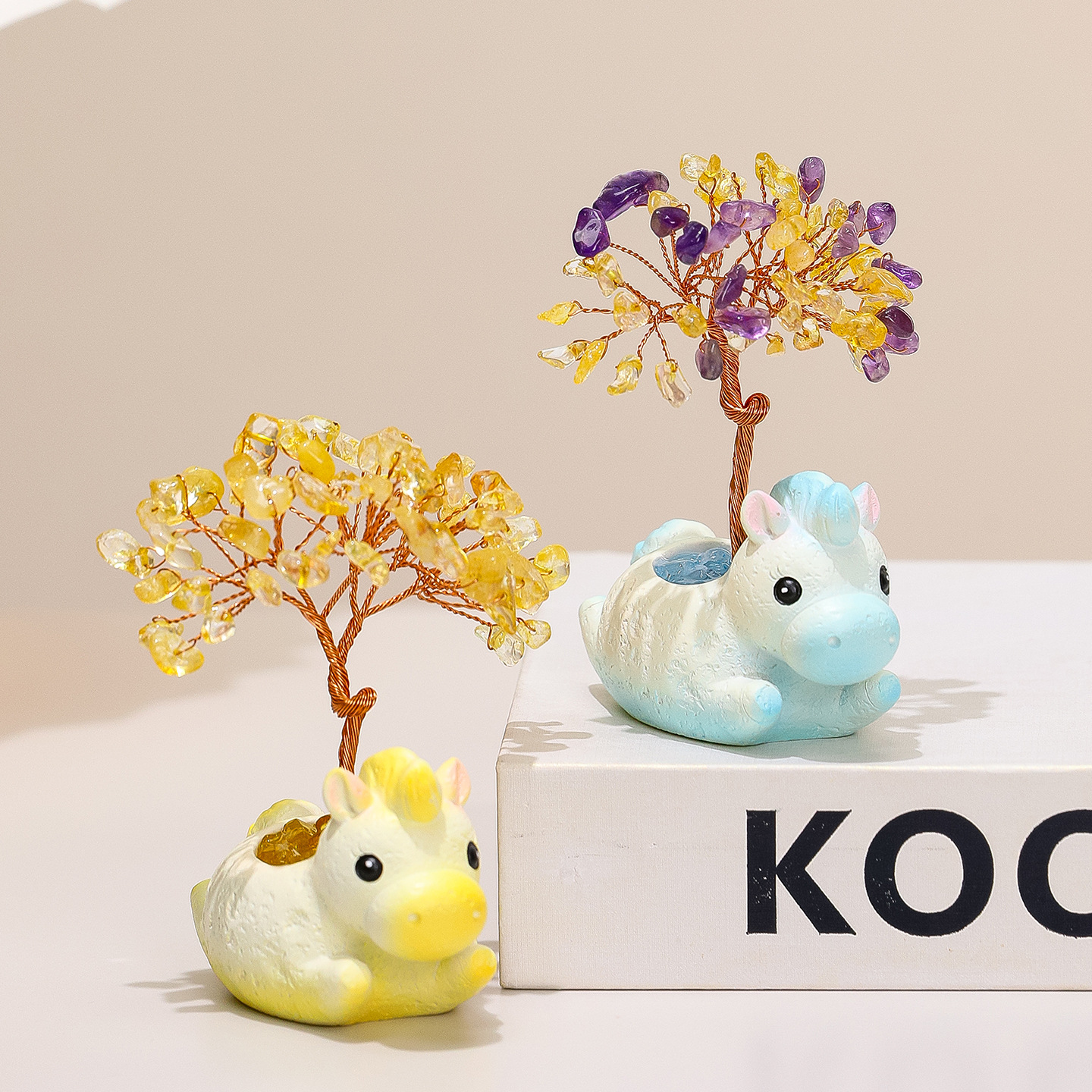 Little Pony Crystal Money Tree [Yellow & Blue]