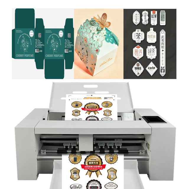 Auto Feeding Cutting Machine CCD Camera A3+ Adhesive Sticker Cutting Plotter Cutting Machine Scanning Cutting Plotter
