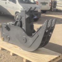 Mini-excavatrice LS, broyeur de béton, concasseur mécanique hydraulique fixe, micro-excavatrice de 1, 3, 5, 8 tonnes, accessoire de démolition NM400