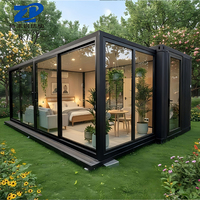 Casa Contenedor Prefabricada Modular Móvil Personalizable para Tienda de Té con Leche, Estilo Celebridad de Internet, de Gran Demanda