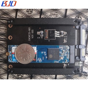 2.5 "SATA 3.0 22Pin ke NGFF M.2 Key-B Slot 2280 SATA SSD kartu adaptor - Product Image 6