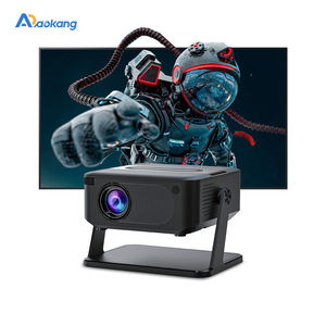 2025 arrivée Mini projecteurs de jeux vidéo extérieurs Home cinéma 3D Mini <span class=keywords><strong>projecteur</strong></span> vidéo 4K LCD <span class=keywords><strong>projecteur</strong></span> LED avec support - Product Image 1
