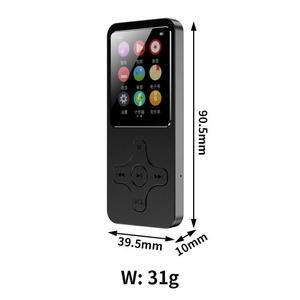 Lecteur MP3 MP4 portable neuf d'usine avec Bluetooth 5.0, HIFI sans perte, écran 1,8 pouces, haut-parleur intégré, radio FM et fonction E-book pour étudiants - Product Image 2