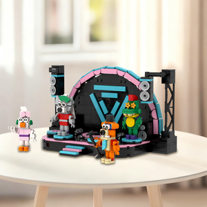 <span class=keywords><strong>FNAF</strong></span> Five Nights at Freddy's Rock Stage con 4 Monstruos Divertidos, Set de Construcción de Bloques, Set de Juego, Figura de Acción, Modelo de Juguete - Product Image 5
