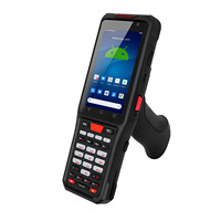 Terminal Portátil con Teclado Físico de 30/38/47 Teclas, Android 14, Batería de 9000 mAh, Intercambio en Caliente, Escáner de Código de Barras Industrial Zebra WMS, PDA