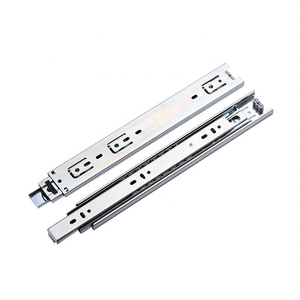 Diapositivas <span class=keywords><strong>para</strong></span> <span class=keywords><strong>cajones</strong></span>, caja de almacenamiento telescópica con rodamiento de bolas extraíble, canal de triple extensión, guías <span class=keywords><strong>para</strong></span> <span class=keywords><strong>cajones</strong></span> de riel deslizante <span class=keywords><strong>para</strong></span> muebles - Product Image 3