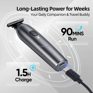 Recortadora de Barba y Vello Corporal para Hombre, Afeitadora Vibratoria IPX6 Resistente al Agua, Afeitado Indoloro para Uso Doméstico y de Viaje, Diseño Impermeable IPX6 - Product Image 6