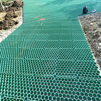 Grille de plantation d'herbe en nid d'abeille robuste PP HDPE geocell