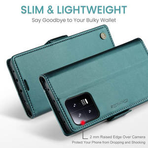 Étui CaseMe 2025 en promotion pour Xiaomi 13 13 Pro, étui de téléphone avec béquille magnétique, emplacements pour cartes de crédit, étui portefeuille pour Xiaomi 13 Pro - Product Image 2