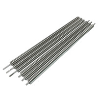 Composant d'équipement industriel 316 #   Rouleau miroir en acier inoxydable, rouleau supérieur en acier, roue de blocage d'eau